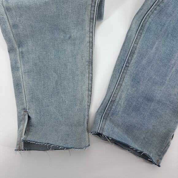 Kensie Jeans The Ultimate High Rise Skinny Raw Slit Edge Hem Womens 30 10 - Picture 4 of 11